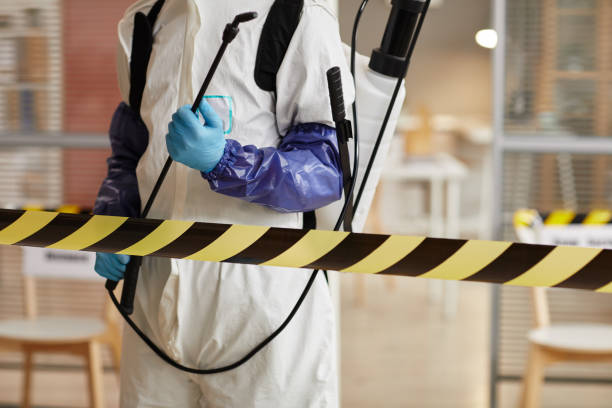 Professional Biohazard Cleanup technician working in Robstown, TX